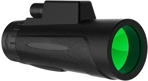 Vista 2 de GeRRiT Telescope HD Monocular Telescope Outdoor High-Definition Night Vision Monocular Sight Waterproof Monocular Scope with Smartphone Adapter