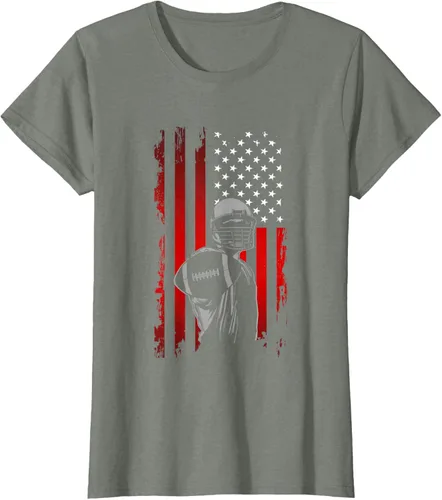 Vista 14 de Camiseta de fútbol americano, Negro
