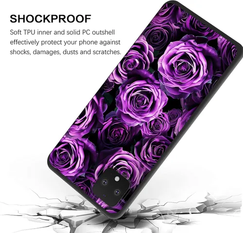 Vista 217 de Funda delgada para Google Pixel 4 XL, funda delgada de silicona de TPU suave a prueba de golpes para Google Pixel 4 XL, astronauta Galaxy