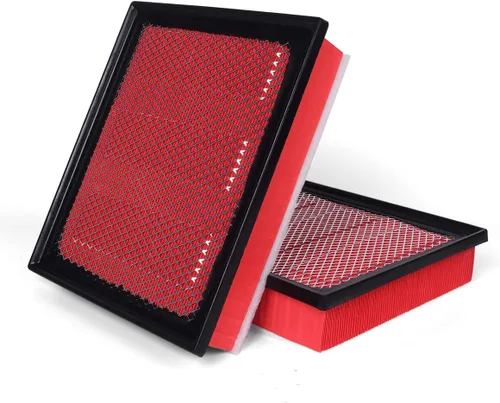 Vista 22 de Filtro de aire de motor CA12404 se adapta a 19-26 Chevrolet Silverado 1500/GMC Sierra 1500 21 22 23 24 25 26 Tahoe/Suburban/GMC Yukon Filtro de aire