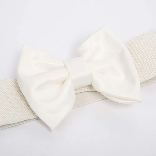 Vista 6 de GRACE KARIN Cinturón ancho vintage con nudo de lazo grande para mujer