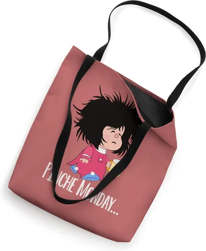 Vista 2 de Pinche Monday Funny Sleepy Mafalda - Bolsa de mano española