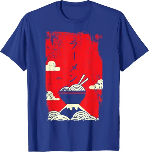 Vista 27 de Ramen Noodles Camiseta de arte japonés, Negro