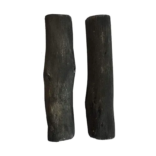 Vista 2 de Binchotan Charcoal de TOSA, Japón - Barras purificadoras de agua para agua de gran sabor, 2 varillas, cada barra filtra hasta 2 litros de agua