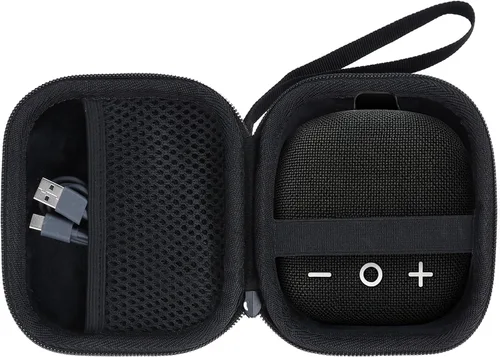 Vista 2 de Estuche de almacenamiento compatible con Tribit StormBox Micro 3/2/1 Altavoz portátil impermeable (negro)