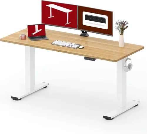 Vista 12 de SANODESK - Escritorio de pie móvil de una pieza con resorte de gas de 32 x 20 pulgadas