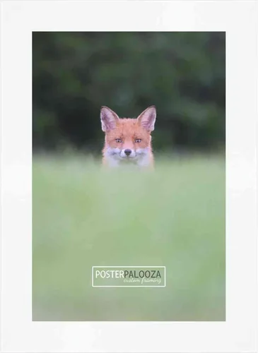 Vista 9 de Poster Palooza 3x3 Inch Lacquer White Complete Wood Square Picture Frame with UV Acrylic Plexiglass, Foam Board Backing & Hardware Included - 3x3