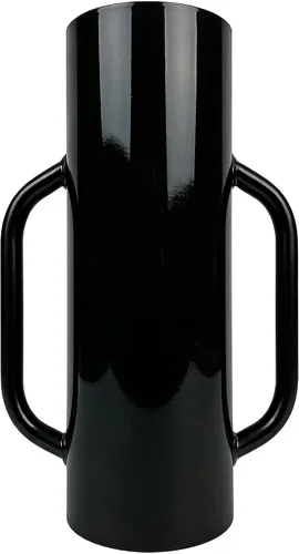 Vista 5 de MTB Supply 1 paquete de poste de valla de 24 pulgadas con mango de hierro negro de 12 libras, poste en T de poste de mano para poste de valla en U