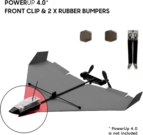 Vista 5 de POWERUP Toys Spare Parts Kit 4.0 - Piezas adicionales para el kit de avión de papel alimentado por teléfono inteligente volador