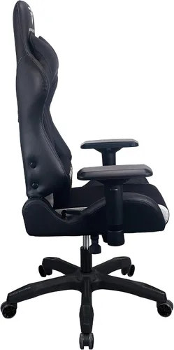 Vista 6 de Energy ProSeries - Silla ergonómica para videojuegos, tecnología Outlast con respaldo alto, estilo carreras, altura ajustable, reposabrazos 4D