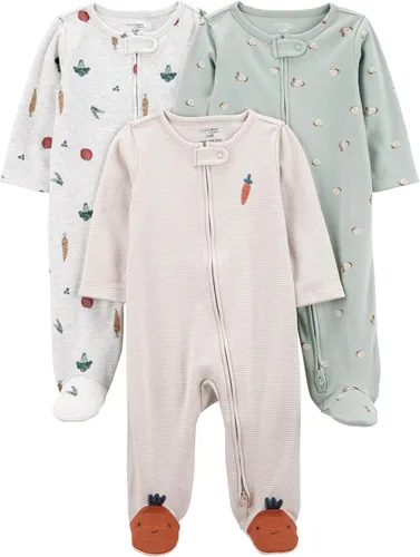 Vista 25 de Simple Joys by Carter’s - Paquete de 3 pijamas Sleep and Play