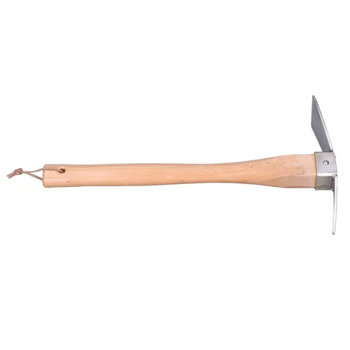 Vista 7 de Herramienta de jardín de azada, material de madera de hacha para patio para cultivo de macetas para jardinería