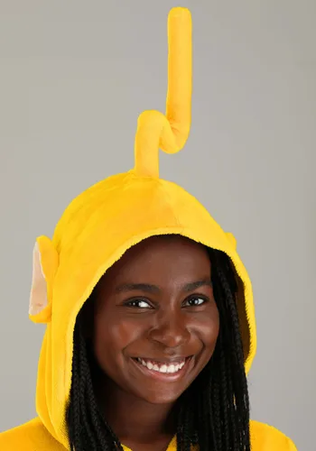 Vista 3 de Disfraz de mono Teletubbies Laa-Laa para adultos Multicolor