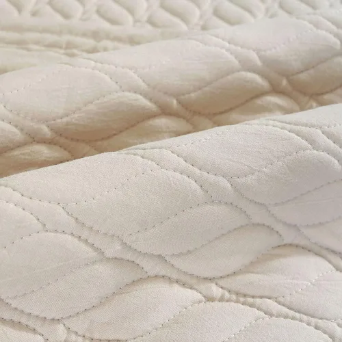 Vista 4 de vctops Funda de sofá de algodón, fundas acolchadas de color sólido a rayas para sofá seccional, funda antideslizante para sofá, protector de muebles