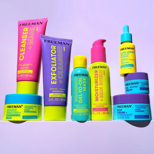Vista 12 de Freeman Suero Glow Booster + base de maquillaje, suero facial hidratante ligero, imprimación facial para maquillaje de larga duración, infundido