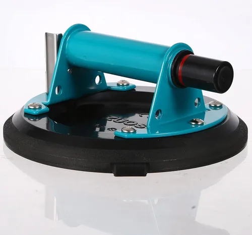 Vista 6 de ZUOS - Ventosa de vidrio de 8 pulgadas para elevación de granito y vidrio, (adecuada para superficies planas y rugosas), ventosa al vacío con mango