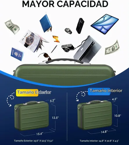 Vista 7 de Caja de Documentos Ignífuga con Cerradura, Caja de Seguridad de Cáscara Dura Ignífuga para Documentos del Hogar, Caja de Archivos Ignífuga Portátil