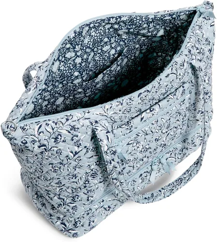 Vista 3 de Vera Bradley Cotton Deluxe Tote Travel Bag