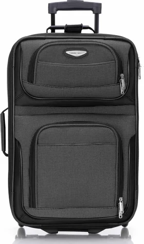 Vista 72 de Travel Select Amsterdam - Equipaje vertical y expansible con ruedas, marino