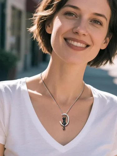 Vista 3 de Richsteel Collares de urna para cenizas para mujeres y hombres, collar con colgante de cremación para cenizas, joyería conmemorativa de acero