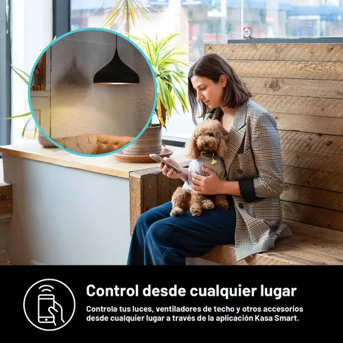 Vista 5 de Kasa Smart Kit de interruptor de 3 vías HS210, necesita cable neutro, interruptor de luz Wi-Fi de 2,4 GHz funciona con Alexa y Google Home, Blanco