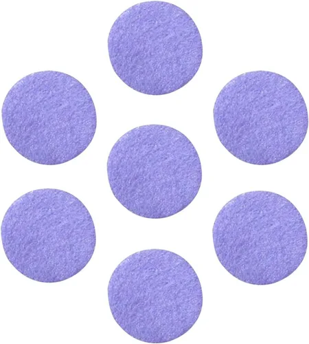 Vista 21 de tBesme Círculos de fieltro adhesivos negros; círculos adhesivos de fieltro negro para bricolaje y costura artesanal, 1 pulgada, paquete de 100