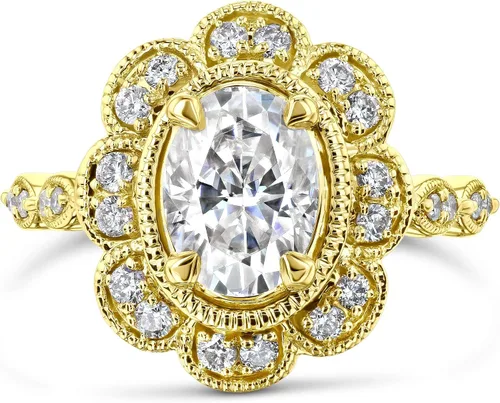 Vista 7 de Kobelli The Royal Floral Oval (GHVS)