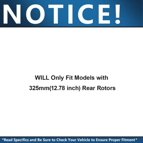 Vista 3 de Detroit Axle - Kit de freno trasero para Chevy Trailblazer EXT SSR GMC