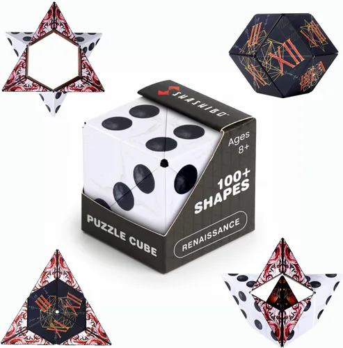 Vista 28 de Shashibo DODECA - Cubo magnético de rompecabezas, juguete para aliviar