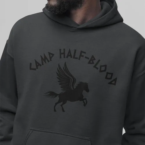 Vista 4 de shop4ever Sudadera con capucha de semidiós con capucha Camp Half Blood