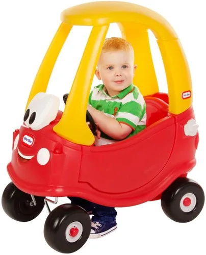 Vista 3 de Little Tikes – Cozy Coupe 30th Anniversary coche, Sin armar, Rojo
