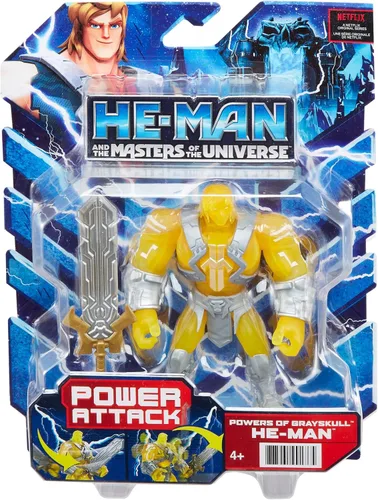 Vista 6 de Amos del Universo y He-Man Juguetes, Figuras de Acción de He-Man con Accesorios de los Poderes de Grayskull. Personaje Super-Héroe de MOTU
