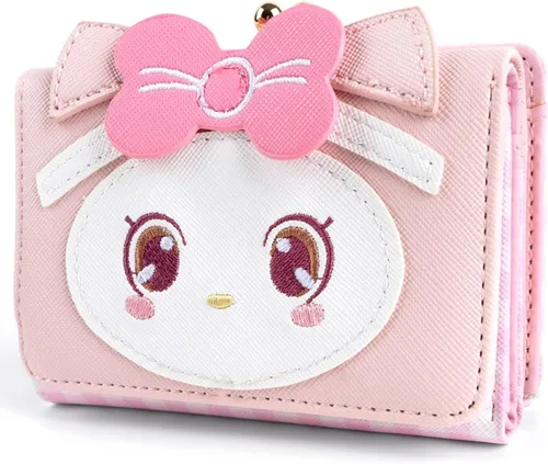 Vista 7 de BelugaDesign Monedero Kawaii Bolsa de monedas de dibujos animados pastel para mujer