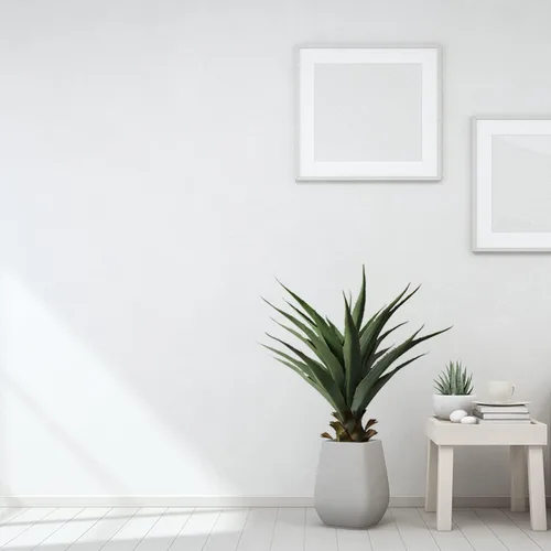 Vista 4 de Damomo Sansevieria Feaux Plantas Agave Serpiente Púas Artificial Espada de Plástico Verde Artificial Artificial Plantas de Sansevieria Feaux