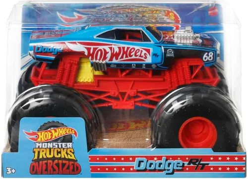 Vista 7 de Hot Wheels Monster Trucks 2023 Dodge R/T de gran