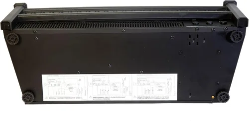 Vista 2 de Confort Glow Calentador eléctrico con diseño de estufa a leña