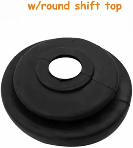 Vista 2 de NV4500 5 velocidad cambio de transmisión redondo superior arranque de polvo Funda antipolvo para palanca de cambios para Dodge 1994-1997