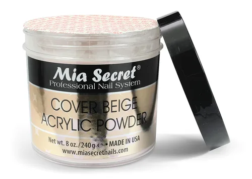 Vista 5 de Mia Secret Cubierta Acrílico Polvo - Cubierta Beige 8 oz