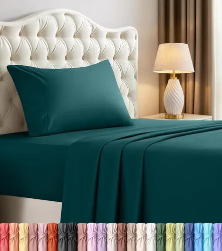 Vista 86 de Utopia Bedding - Juego de sábanas de microfibra cepillada, resistente al encogimiento y a la decoloración, de fácil cuidado, 3 piezas, tamaño Beige
