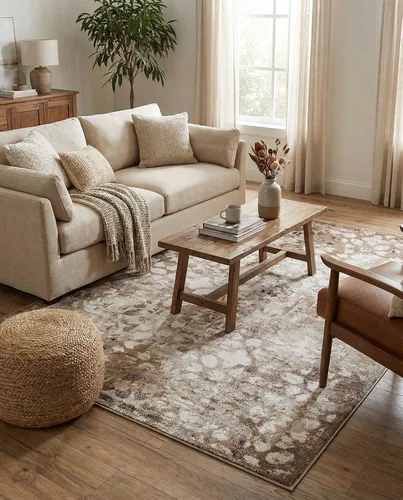 Vista 19 de Rugs.com Alfombra de la colección Monte Carlo, alfombra mediana marrón de 2 pies 2 pulgadas x 3 pies perfecta para salas de estar, comedores grandes
