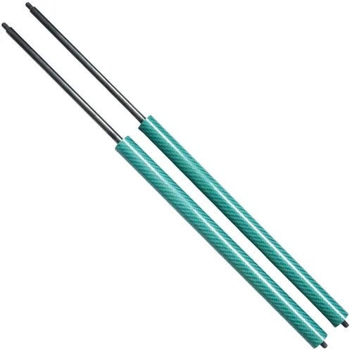 Vista 9 de Puntales de fibra de carbono compatibles con Toyota Supra JZA80 1993-2002 Amortiguadores de gas Kit de resortes de capó sin taladrar atornillado