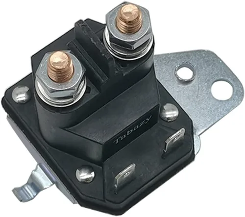 Vista 6 de Solenoide de arranque para tractor de césped compatible con cortacéspedes MTD Cub Cadet Troy-Bilt Yard Man 725-06153A 725-06153