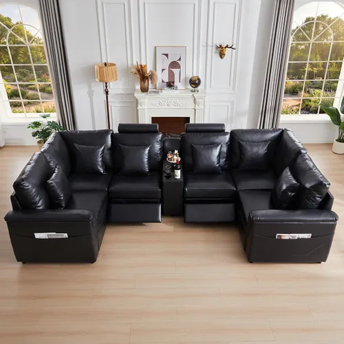 Vista 54 de RARZOE Módulo de Reposabrazos para Sofá Seccional Modular, Reposabrazos de Pana Módulo de Sofá Modular Parte Lateral para Sala de Estar Sofá