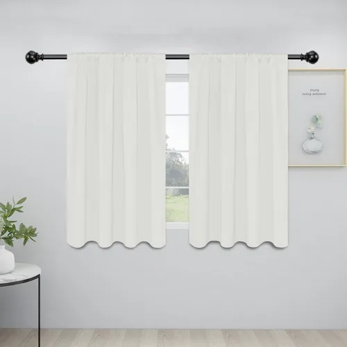 Vista 86 de Easy-Going - Cortinas opacas con bolsillo para varilla para dormitorio, cortinas de ventana para oscurecer la habitación para sala de estar