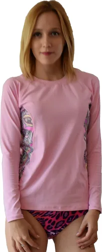 Vista 12 de Private Island Camiseta de entrenamiento de manga larga para mujer con protección UPF 50+ (RGT)