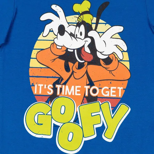 Vista 6 de Disney Mickey Mouse Goofy Donald Duck - Camiseta gráfica de manga corta