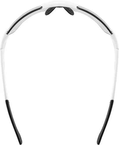 Vista 5 de UVex - Lentes de sol deportivos fotocromáticos para ciclismo correr con protección UV para mujeres y hombres estilo deportivo 803 Race V blancoazul