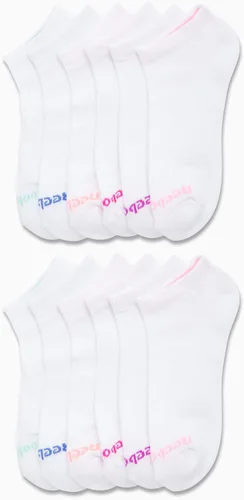 Vista 2 de Reebok Calcetines acolchados de corte bajo para niña (paquete de 12)