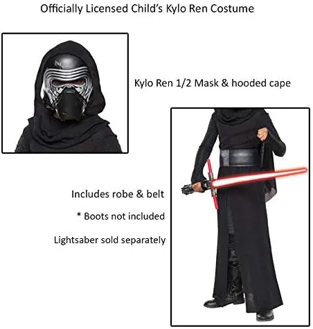 Vista 3 de Rubies Disfraz de Star Wars VII The Force Awakens BB-8 Disfraz Deluxe Kylo Ren L