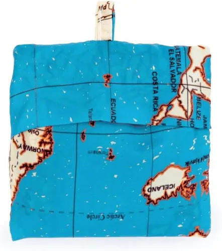 Vista 4 de Bolsas de viaje alrededor del mundo Kikkerland, set de 3